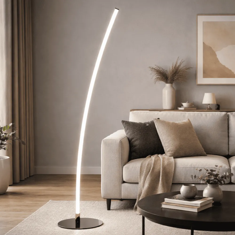 Lampade Da Terra-Vivida International Lampada da terra design moderno led 3000k dimmerabile vivida light line