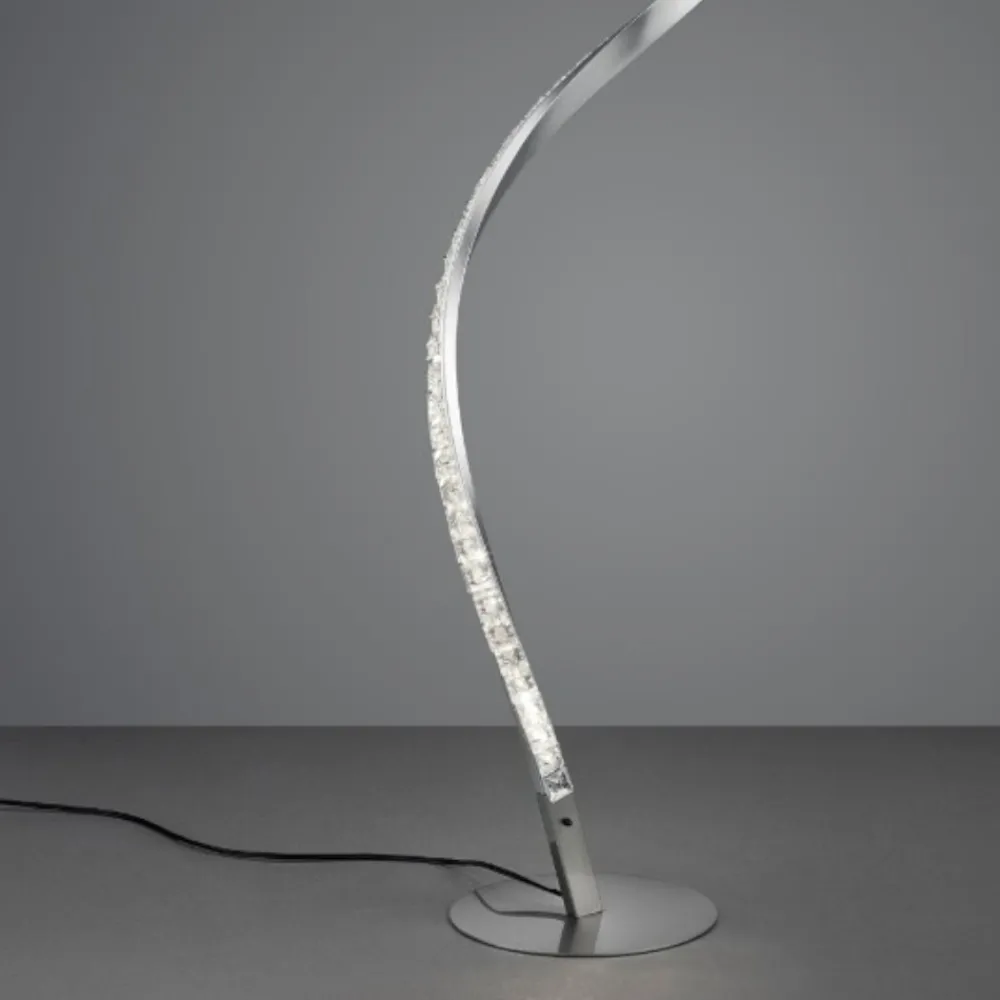 Lampade Da Terra-Selezionato da Mazzolaluce Lampada da terra design moderna led 9w rgb dimmerabile con telecomando
