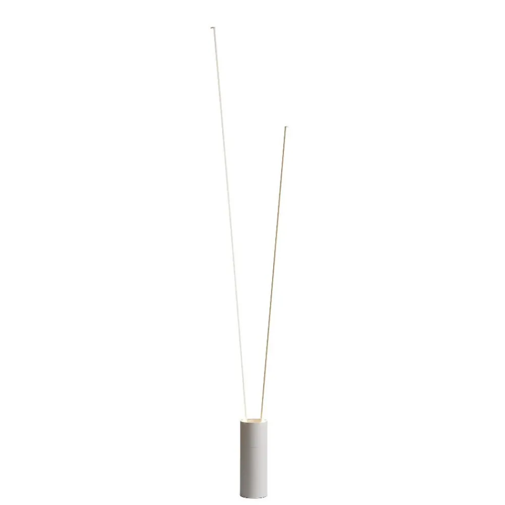 Lampade Da Terra-Selezionato da Mazzolaluce Lampada da terra design moderno bianca led 44w 3000k