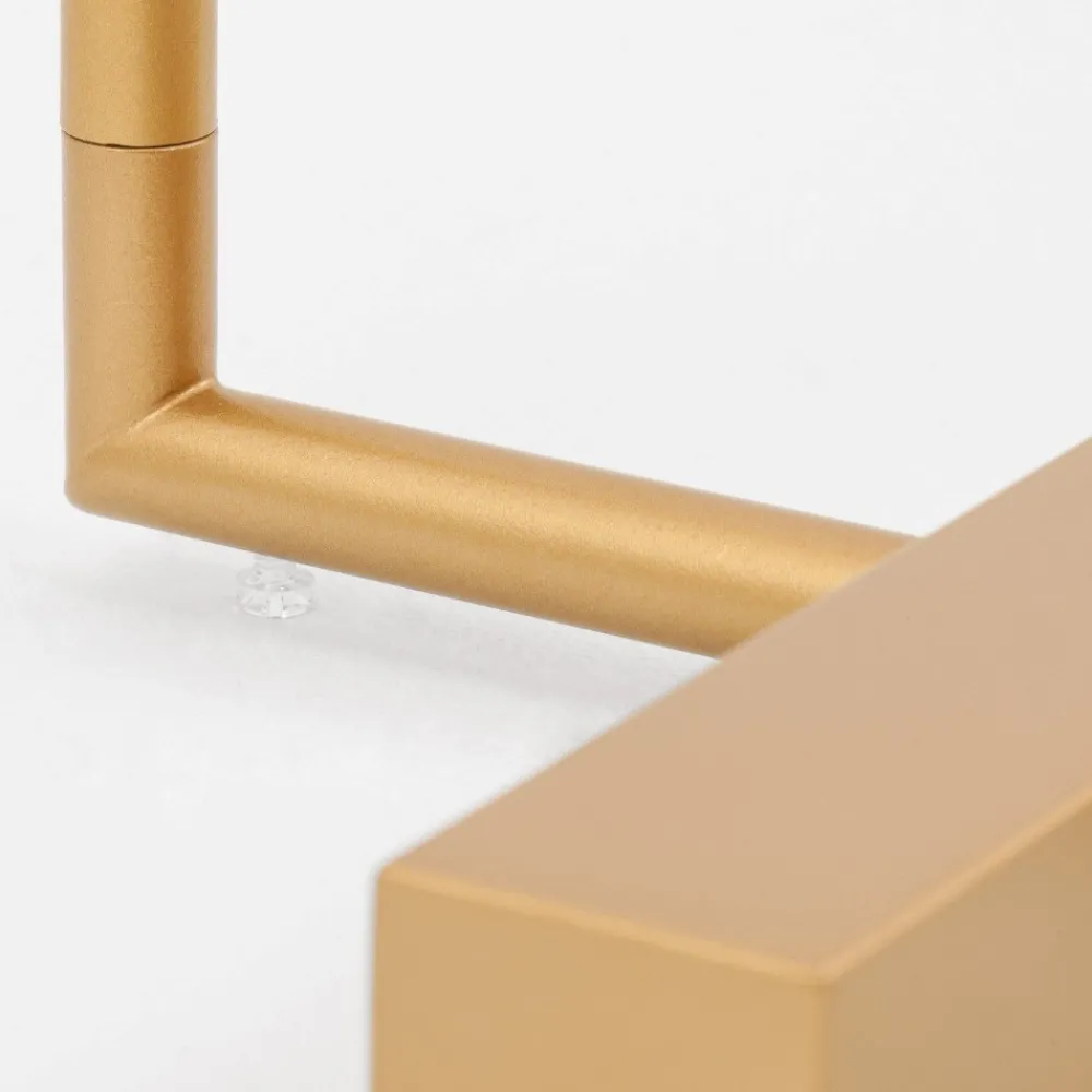 Lampade Da Terra-Selezionato da Mazzolaluce Lampada da terra design moderna oro girevole led 21w 3000k