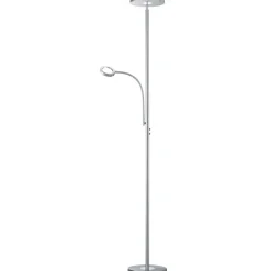 Lampade Da Terra-Selezionato da Mazzolaluce Lampada da terra due luci led 3000k orientabile per ufficio
