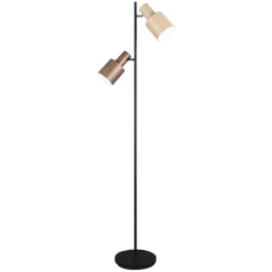 Lampade Da Terra-Selezionato da Mazzolaluce Lampada da terra due luci moderna orientabile multicolor