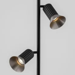 Lampade Da Terra-Selezionato da Mazzolaluce Lampada da terra due luci orientabile per ufficio