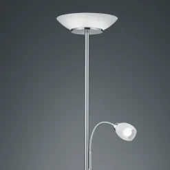 Lampade Da Terra-Selezionato da Mazzolaluce Lampada da terra due luci orientabile per camera da letto