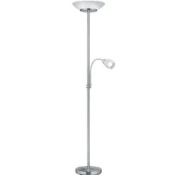 Lampade Da Terra-Selezionato da Mazzolaluce Lampada da terra due luci orientabile per camera da letto