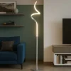 Lampade Da Terra-Selezionato da Mazzolaluce Lampada da terra grigio led 11w 3000k design moderna