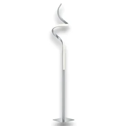 Lampade Da Terra-Selezionato da Mazzolaluce Lampada da terra grigio led 11w 3000k design moderna