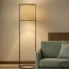 Lampade Da Terra-Selezionato da Mazzolaluce Lampada da terra in rattan cilindrica h150 cm