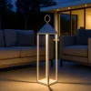 Lampade Da Esterno Giardino-Selezionato da Mazzolaluce Lampada da terra led bianca portatile per esterno