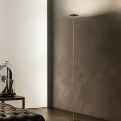Lampade Da Terra-Linea Light Lampada da terra led 3000k moderna poe terracotta