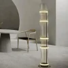 Lampade Da Terra-Selezionato da Mazzolaluce Lampada da terra led nera design moderna