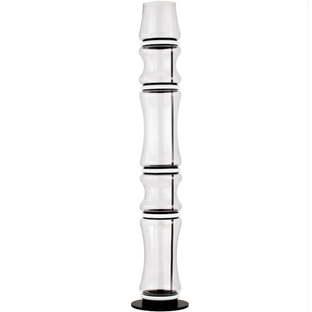 Lampade Da Terra-Selezionato da Mazzolaluce Lampada da terra led nera design moderna