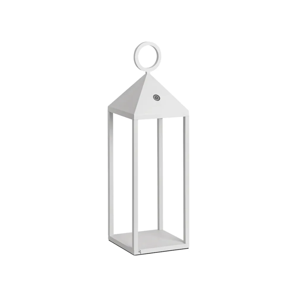 Lampade Da Esterno Giardino-Selezionato da Mazzolaluce Lampada da terra led portatile bianca per esterno