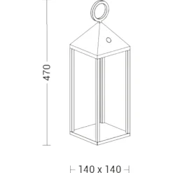 Lampade Da Esterno Giardino-Selezionato da Mazzolaluce Lampada da terra led portatile bianca per esterno