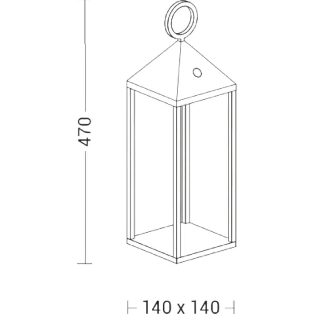 Lampade Da Esterno Giardino-Selezionato da Mazzolaluce Lampada da terra led portatile bianca per esterno