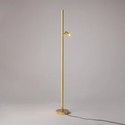 Lampade Da Terra-Maytoni Lampada da terra thin orientabile led 3000k per salotto minimalista