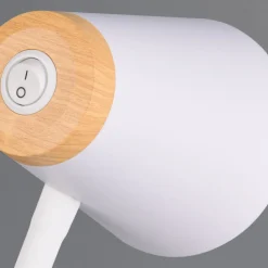 Lampade Da Terra-Selezionato da Mazzolaluce Lampada da terra moderna bianca led 4.5w 3000k
