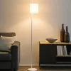 Lampade Da Terra-Selezionato da Mazzolaluce Lampada da terra moderna bianca per salotto minimalista