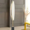Lampade Da Terra-Maytoni Lampada da terra moderna breeze led 3000k base effetto marmo