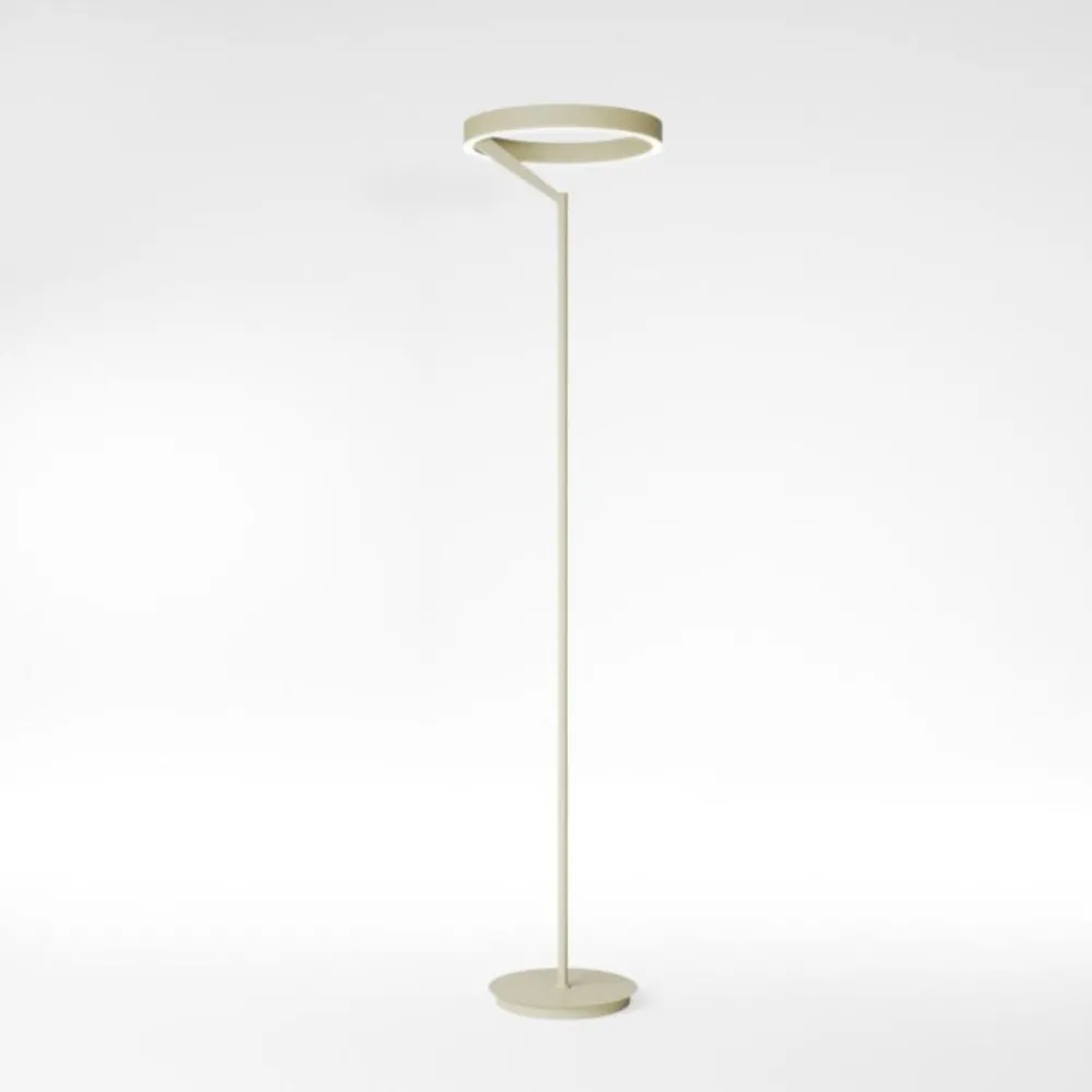 Lampade Da Terra-Gea Luce Lampada da terra moderna criseide led 3000k verde salvia