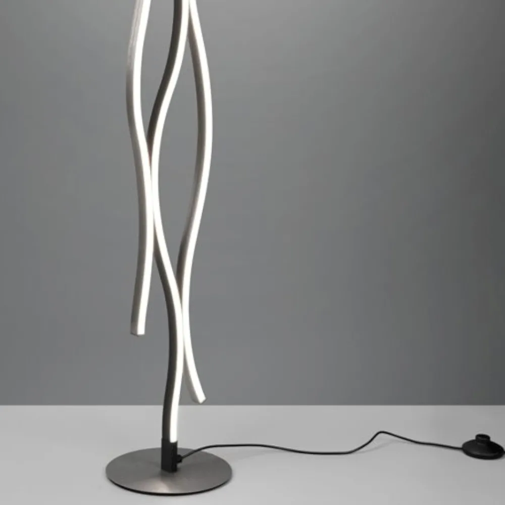 Lampade Da Terra-Selezionato da Mazzolaluce Lampada da terra moderna led da 2300k a 4000k per camera da letto