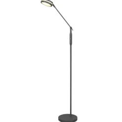 Lampade Da Terra-Selezionato da Mazzolaluce Lampada da terra moderna led da 2700k a 4000k antracite per ufficio