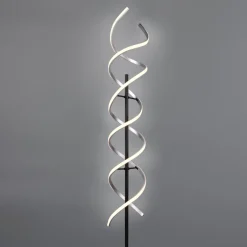 Lampade Da Terra-Selezionato da Mazzolaluce Lampada da terra moderna led da 2300k a 4000k a spirale
