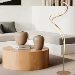 Lampade Da Terra-Selezionato da Mazzolaluce Lampada da terra moderna led da 2300k a 4000k dimmerabile