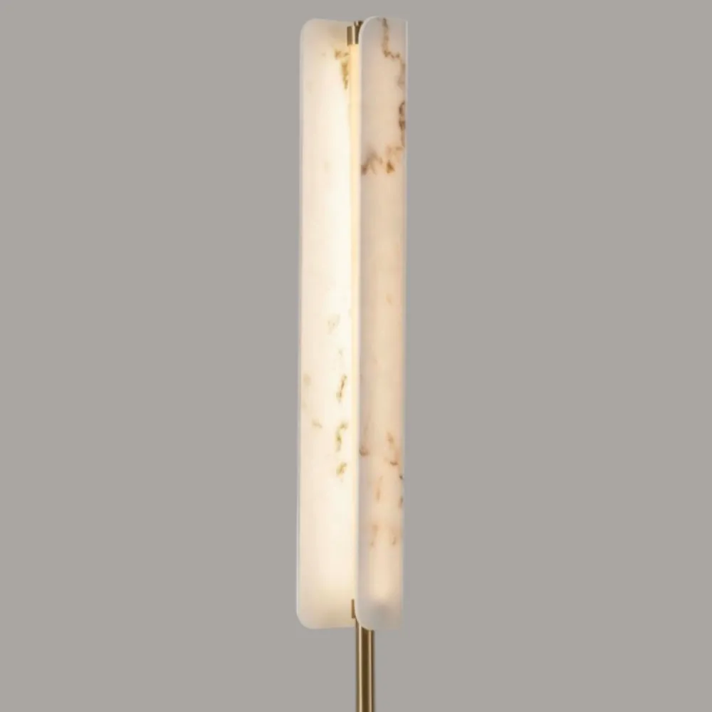 Lampade Da Terra-Selezionato da Mazzolaluce Lampada da terra moderna led 3000k effetto marmo