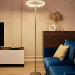 Lampade Da Terra-Selezionato da Mazzolaluce Lampada da terra moderna led 3000k per salotto h175 cm