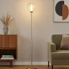 Lampade Da Terra-Selezionato da Mazzolaluce Lampada da terra moderna led 3000k dimmerabile colore oro