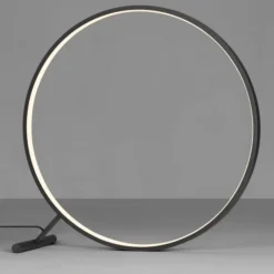 Lampade Da Terra-Selezionato da Mazzolaluce Lampada da terra moderna led 3000k circolare dimmerabile