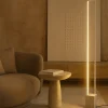 Lampade Da Terra-Selezionato da Mazzolaluce Lampada da terra moderna led 3000k rettangolare bianca