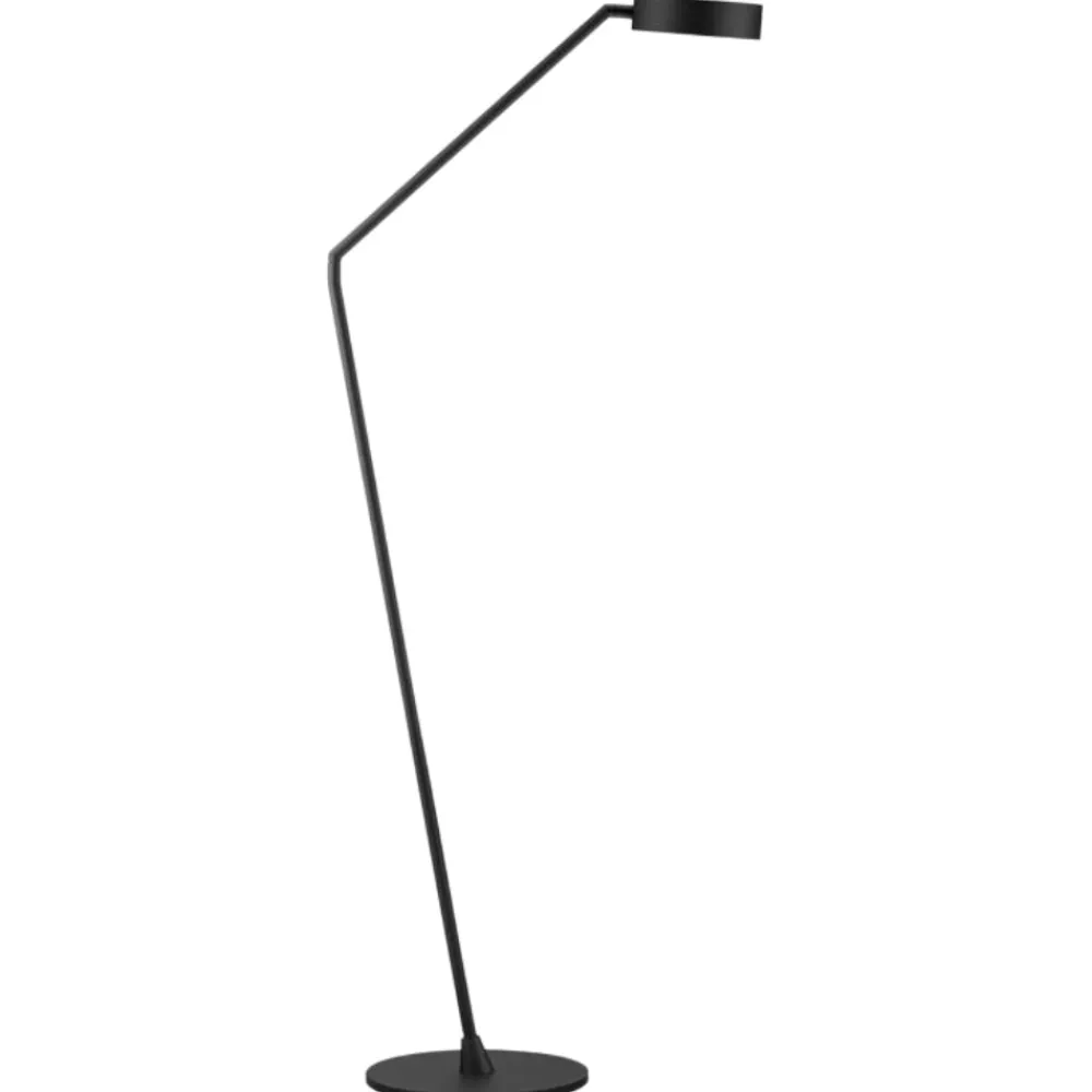 Lampade Da Terra-Selezionato da Mazzolaluce Lampada da terra moderna led 3000k tondo orientabile
