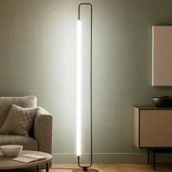 Lampade Da Terra-Selezionato da Mazzolaluce Lampada da terra moderna led 3000k base colore oro
