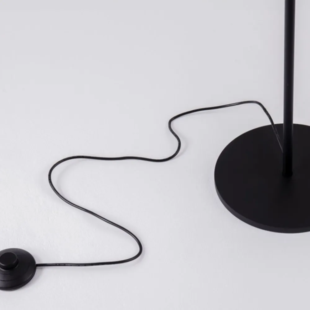 Lampade Da Terra-Selezionato da Mazzolaluce Lampada da terra moderna led 3000k rotondo h123 cm