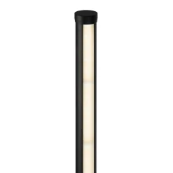 Lampade Da Terra-Maytoni Lampada da terra moderna flow led da 3000k a 6000k nera sottile