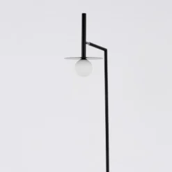 Lampade Da Terra-Selezionato da Mazzolaluce Lampada da terra moderna nera per salotto h165 cm