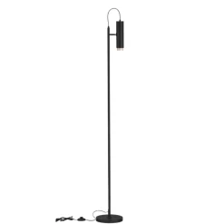 Lampade Da Terra-Selezionato da Mazzolaluce Lampada da terra moderna orientabile nera h160 cm