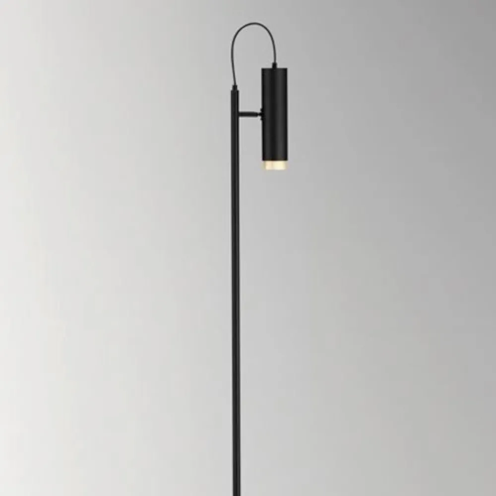 Lampade Da Terra-Selezionato da Mazzolaluce Lampada da terra moderna orientabile nera h160 cm