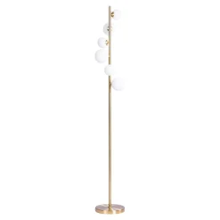 Lampade Da Terra-Selezionato da Mazzolaluce Lampada da terra moderna oro per salotto