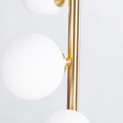 Lampade Da Terra-Selezionato da Mazzolaluce Lampada da terra moderna oro per salotto