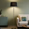 Lampade Da Terra-Selezionato da Mazzolaluce Lampada da terra moderna paralume nero