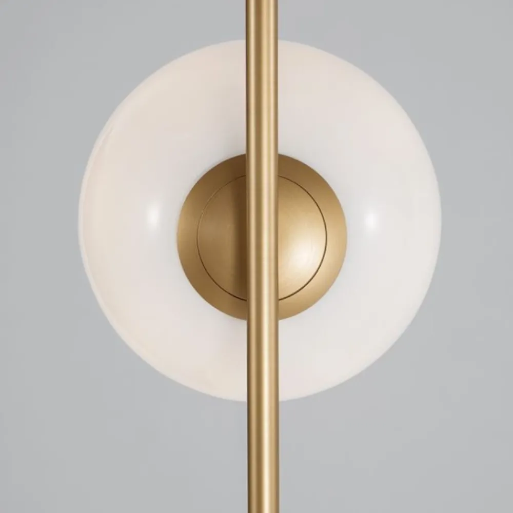 Lampade Da Terra-Selezionato da Mazzolaluce Lampada da terra moderna per salotto base in marmo
