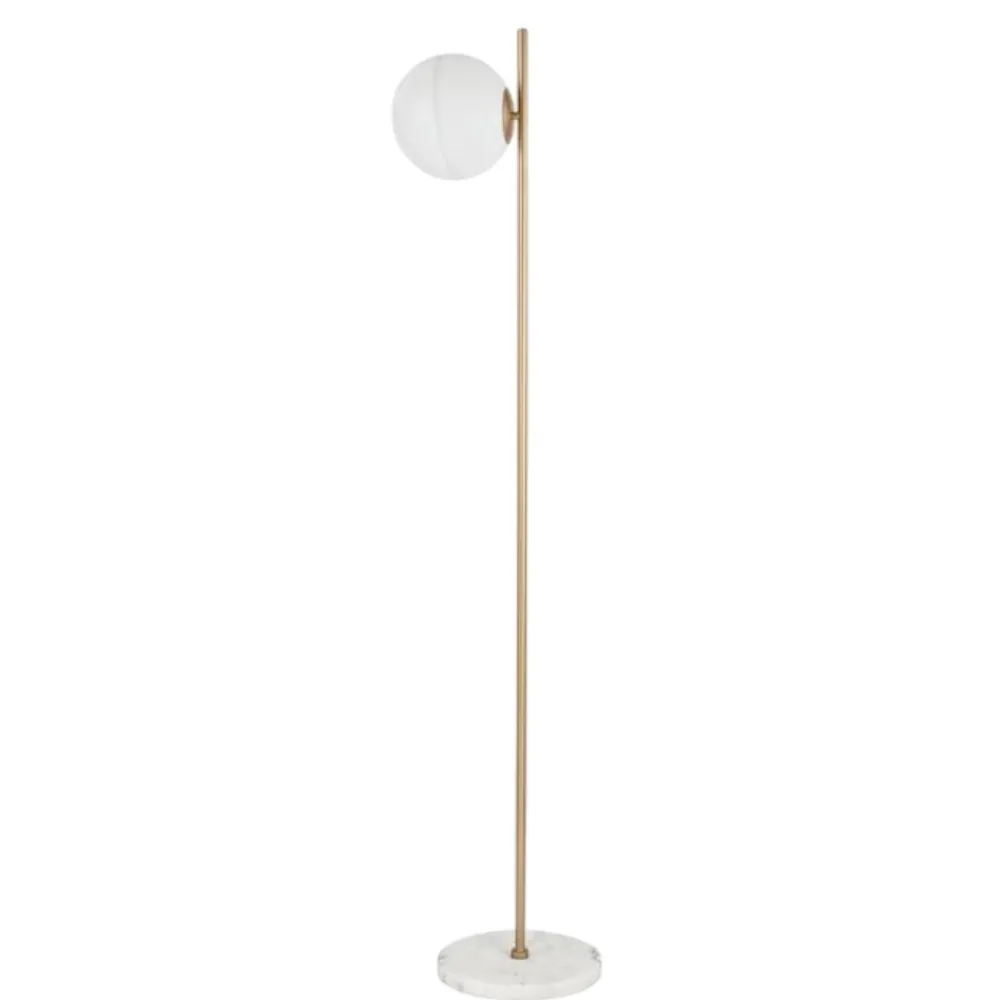 Lampade Da Terra-Selezionato da Mazzolaluce Lampada da terra moderna per salotto base in marmo