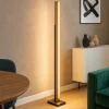 Lampade Da Terra-Selezionato da Mazzolaluce Lampada da terra moderna sottile led 3000k per salotto nordico