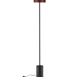 Lampade Da Terra-Selezionato da Mazzolaluce Lampada da terra moderno led 3000k metallo effetto legno