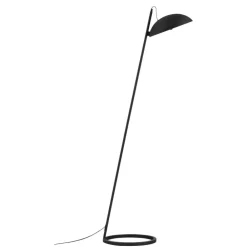 Lampade Da Terra-Selezionato da Mazzolaluce Lampada da terra nera design moderna led dimmerabile