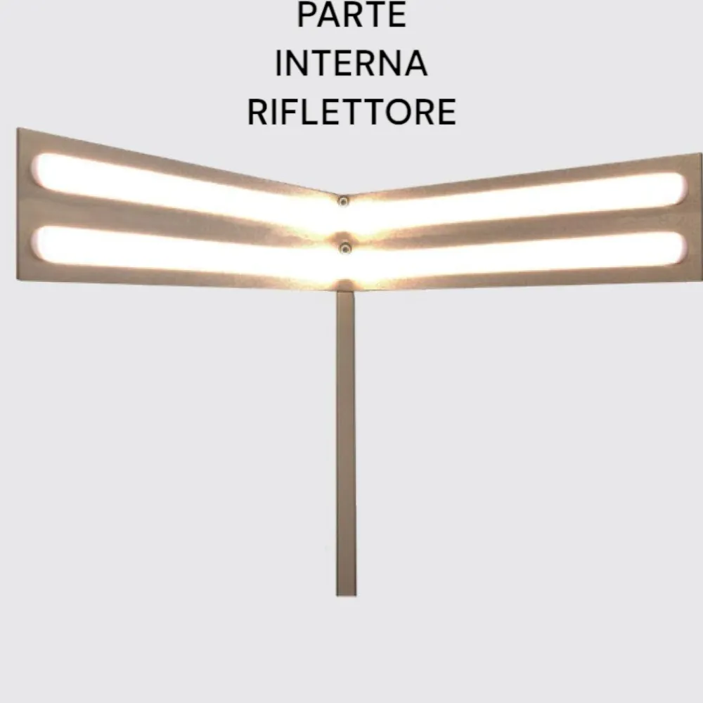 Lampade Da Terra-Selezionato da Mazzolaluce Lampada da terra nera moderna led 20w 3000k dimmerabile fp