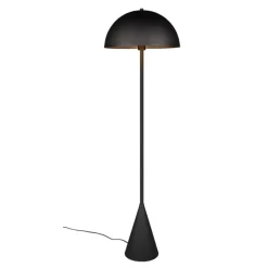 Lampade Da Terra-Selezionato da Mazzolaluce Lampada da terra nera opaca per salotto moderno
